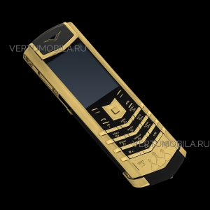 Vertu Signature S Design Спаси и Сохрани Gold