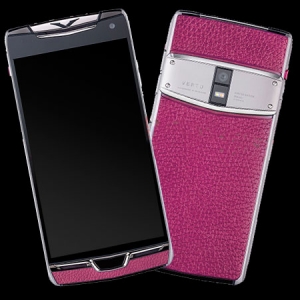 Vertu Constellation X Stainles Pink Leather Exclusive 