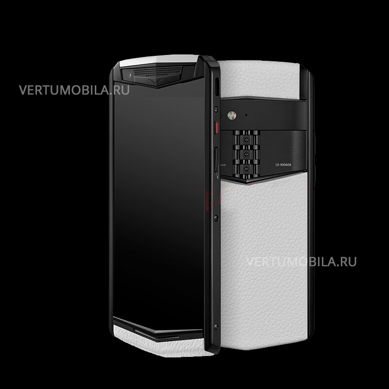 Vertu Aster P Stainles White Leather Exclusive 