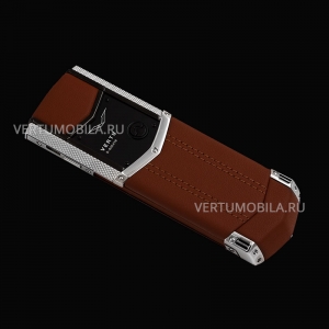 Vertu Signature S Design Bentley Brown Leather