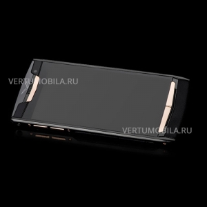 Vertu Signature Touch Pure Black Gold NEW 