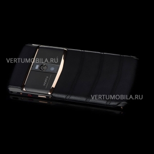 Vertu Signature Touch Pure Black Gold NEW 