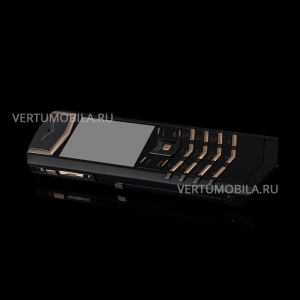Vertu Signature S Design Pure Black Gold