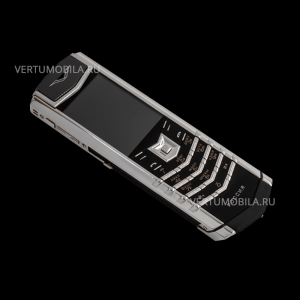 Vertu Signature S Design Steel Black Leather Russia