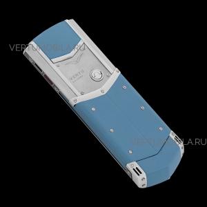  Vertu Signature S Design Stainless Steel Blue Serial